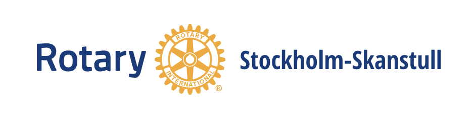 Stockholm-Skanstull Rotaryklubbs logotyp